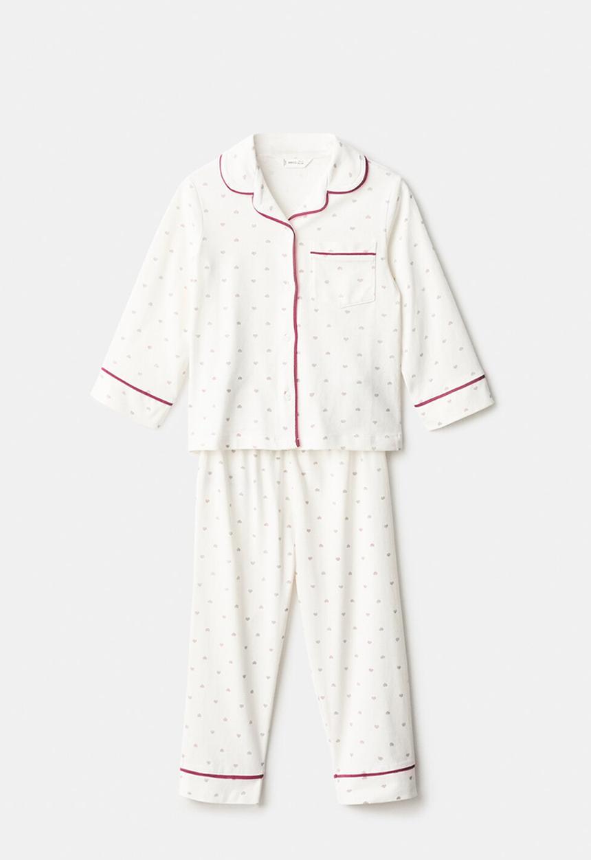 MANGO - Pyjama CORAZON - Natural