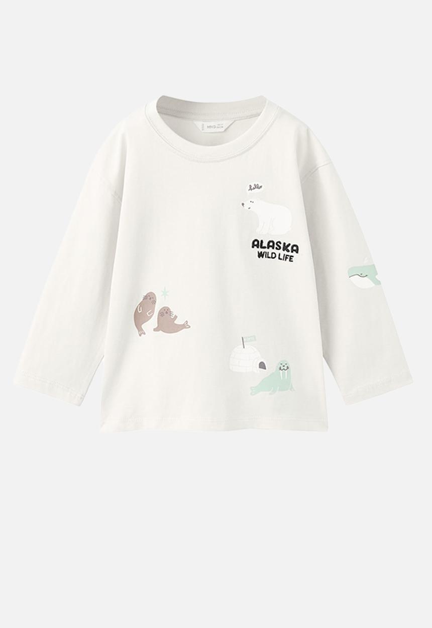 MANGO - T-Shirt ALASKA - Natural