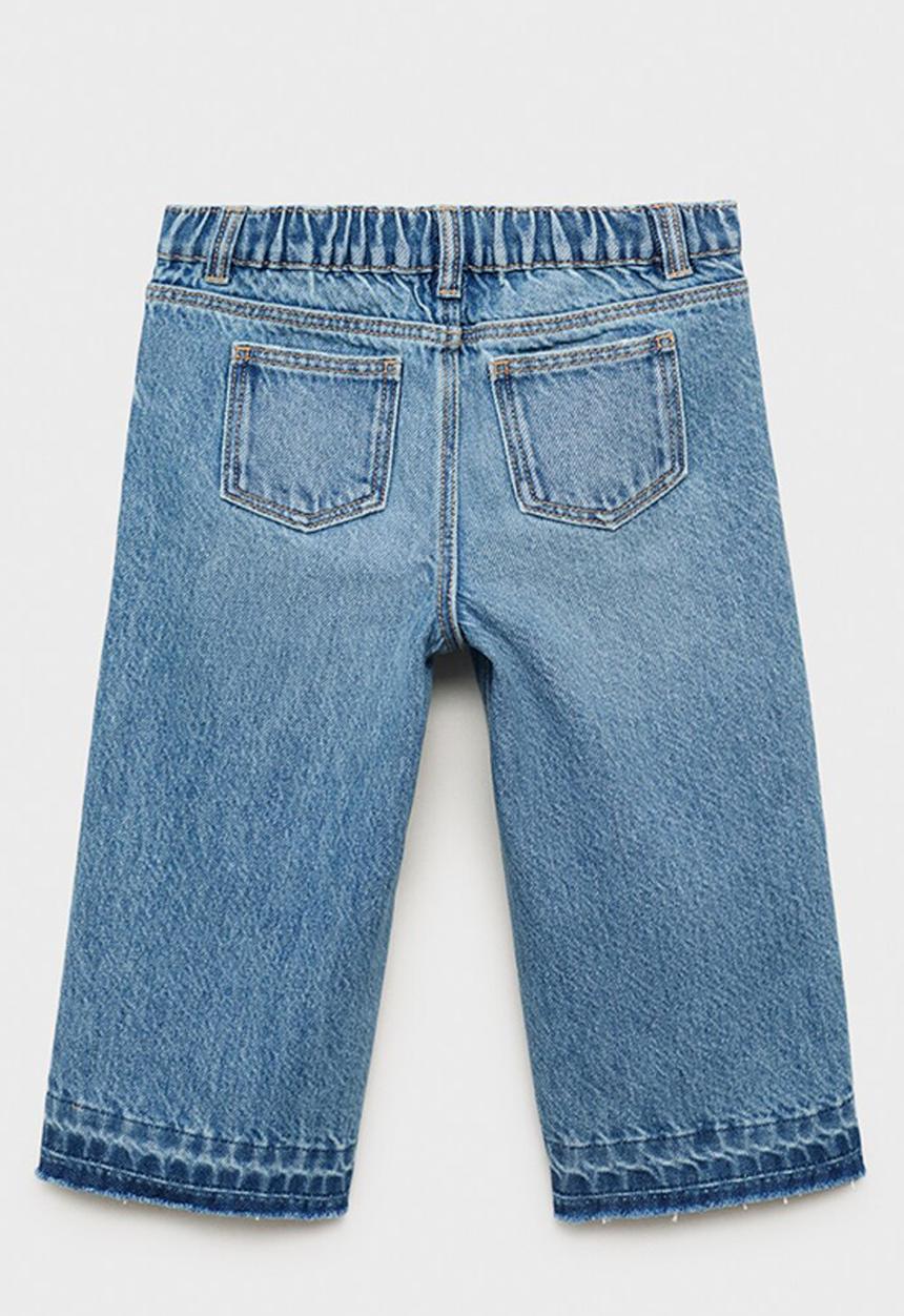 MANGO - Jeans culote - open blue