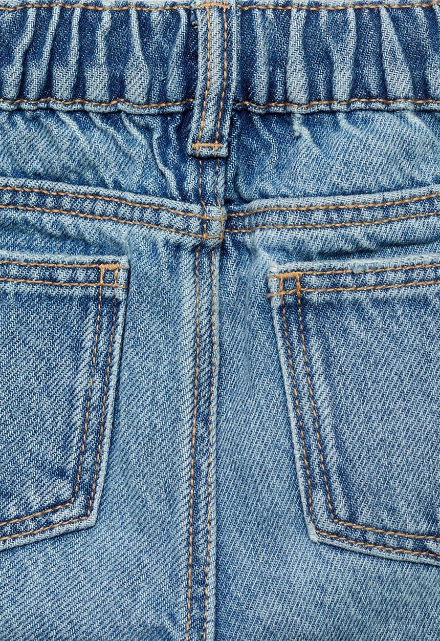MANGO - Jeans culote - open blue