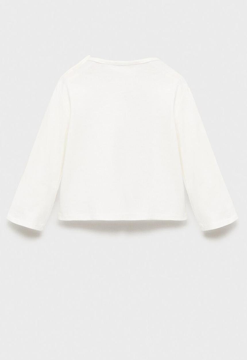 MANGO - T-shirt nutria - natural
