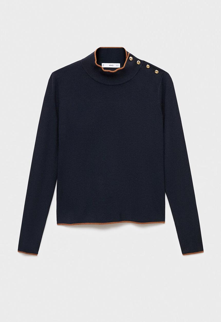 MANGO - Sweater luccapk - navy