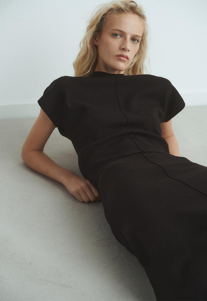 MANGO - Sweater zonard - black