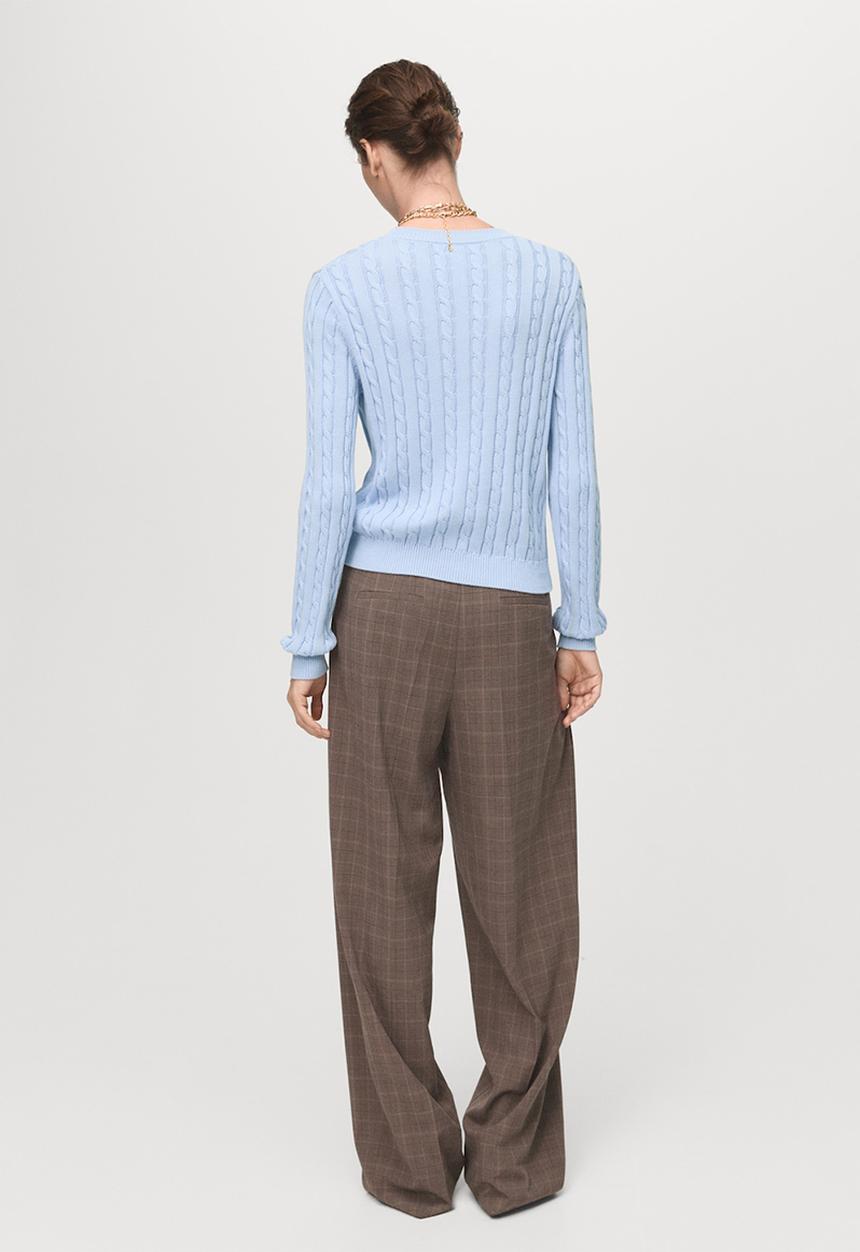 MANGO - Sweater sunny - light/pastel blue