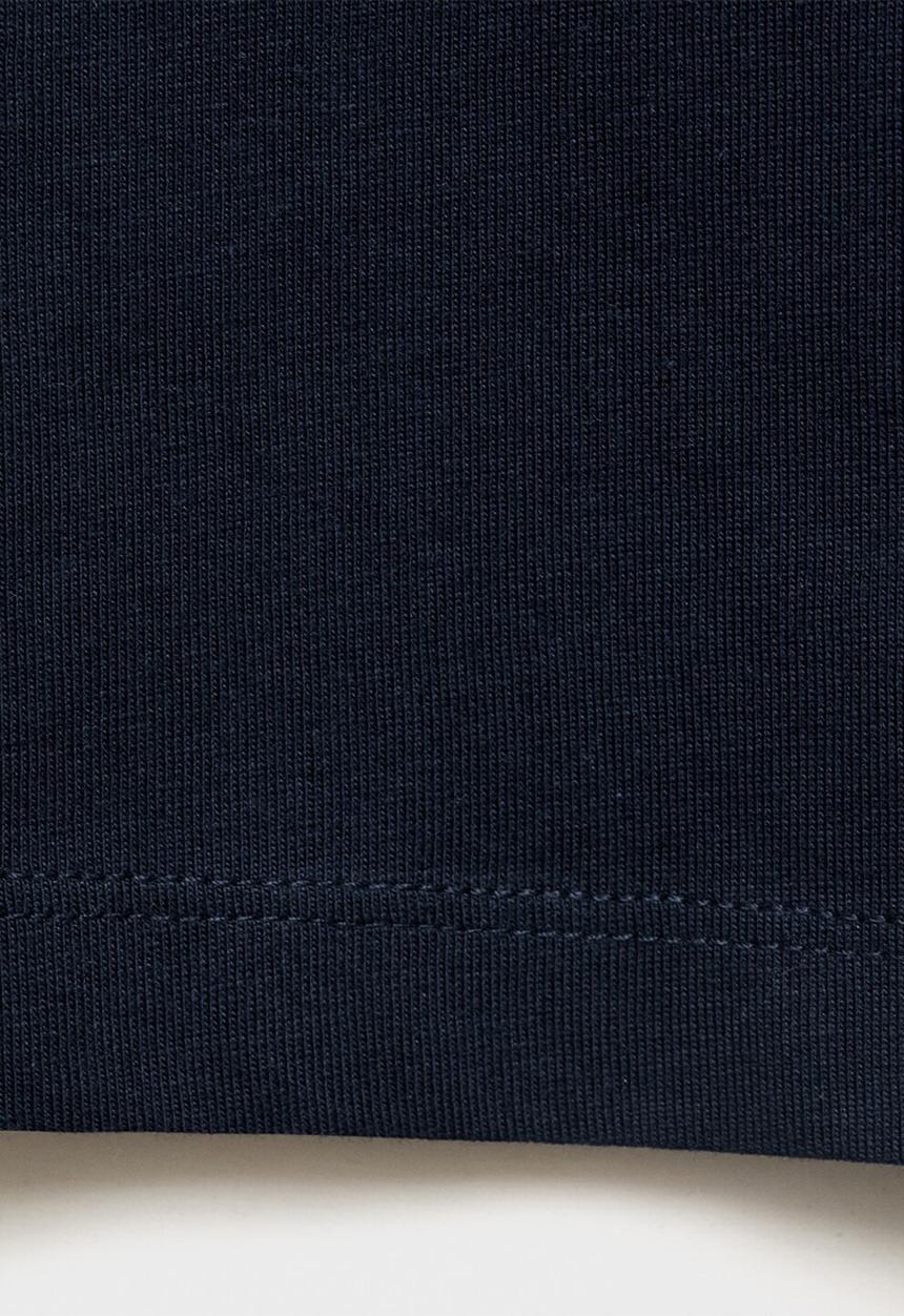 MANGO - T-shirt basicab1 - navy