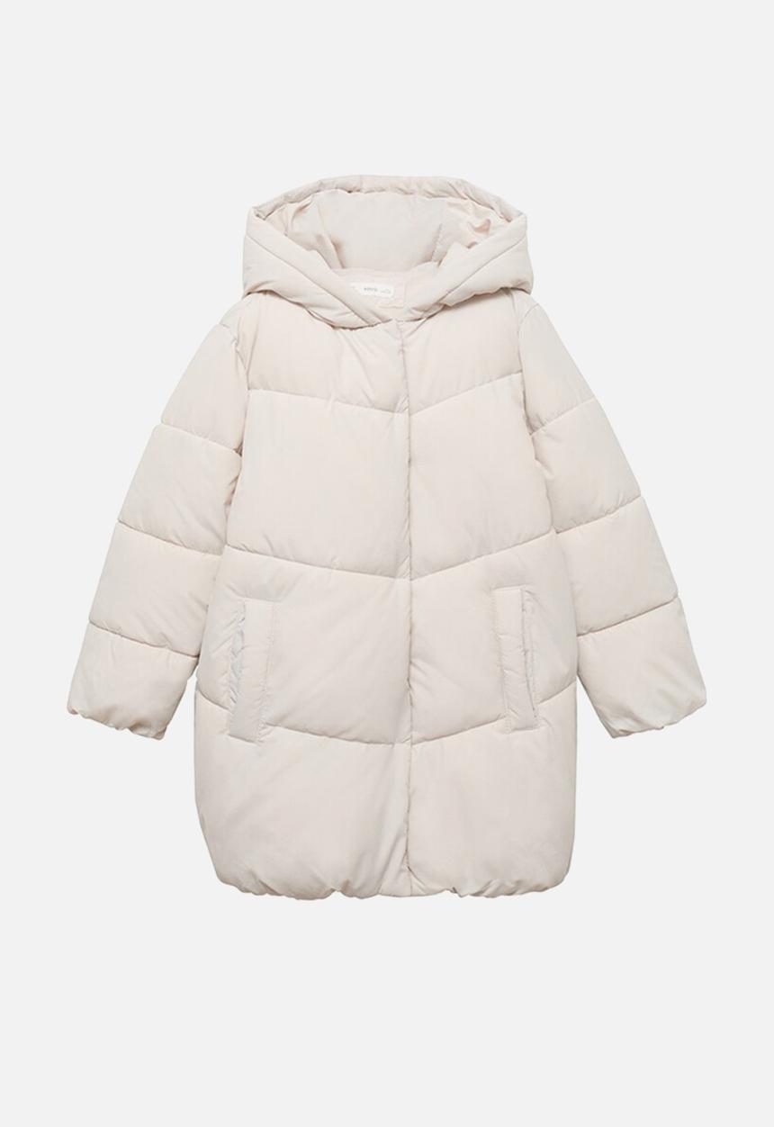 MANGO - Puffer coat anna - natural