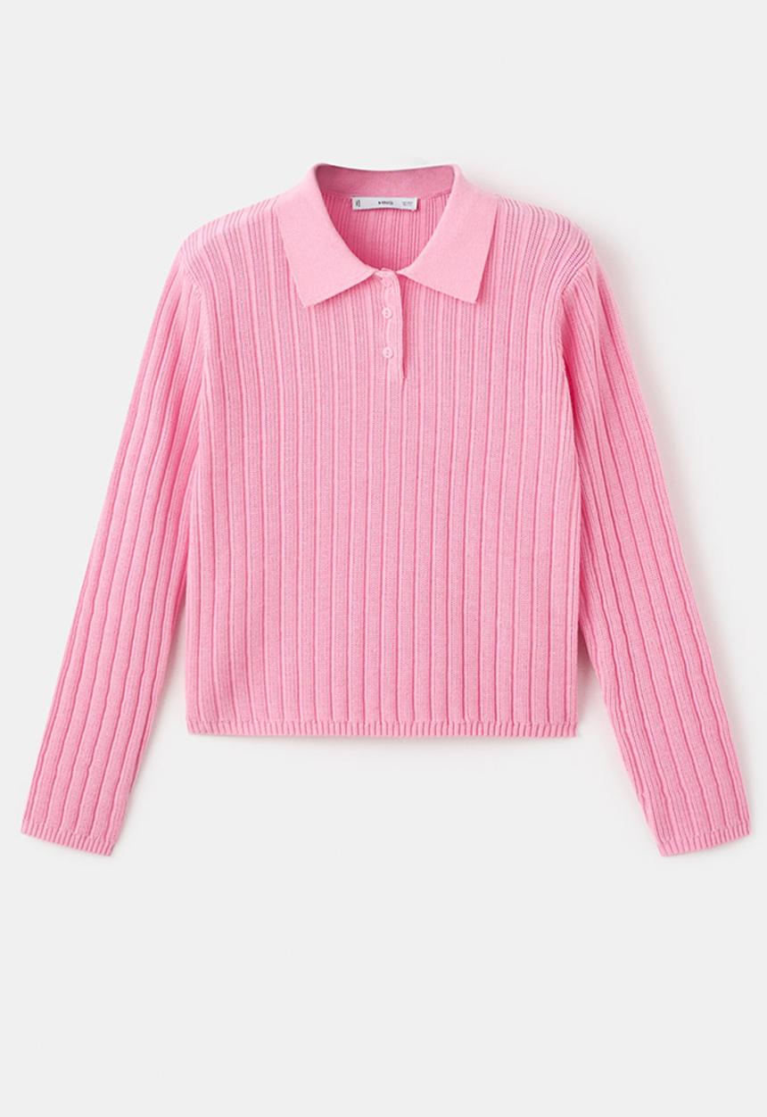 MANGO - Sweater dijon - pink