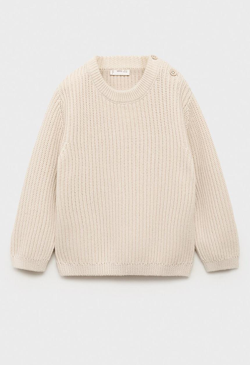 MANGO - Sweater kai - light beige