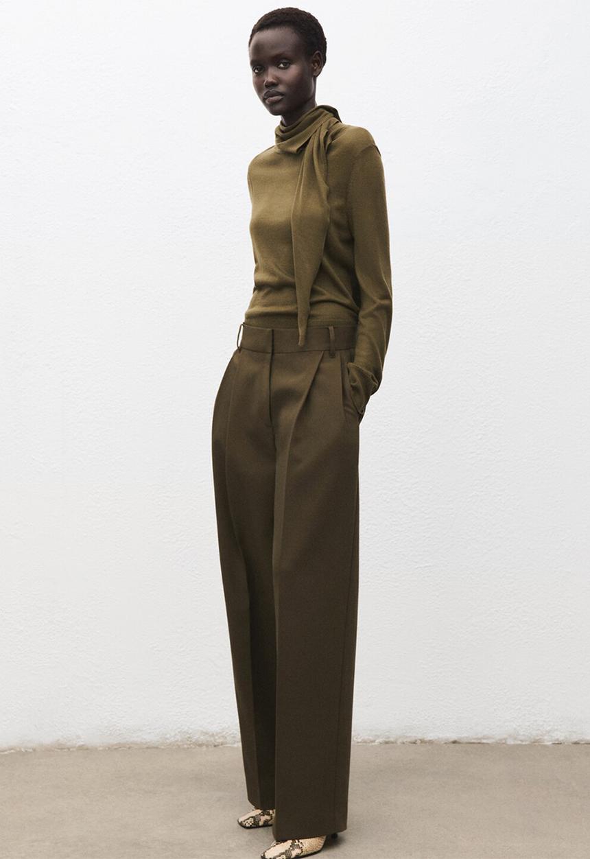 MANGO - Sweater amaio - dark green