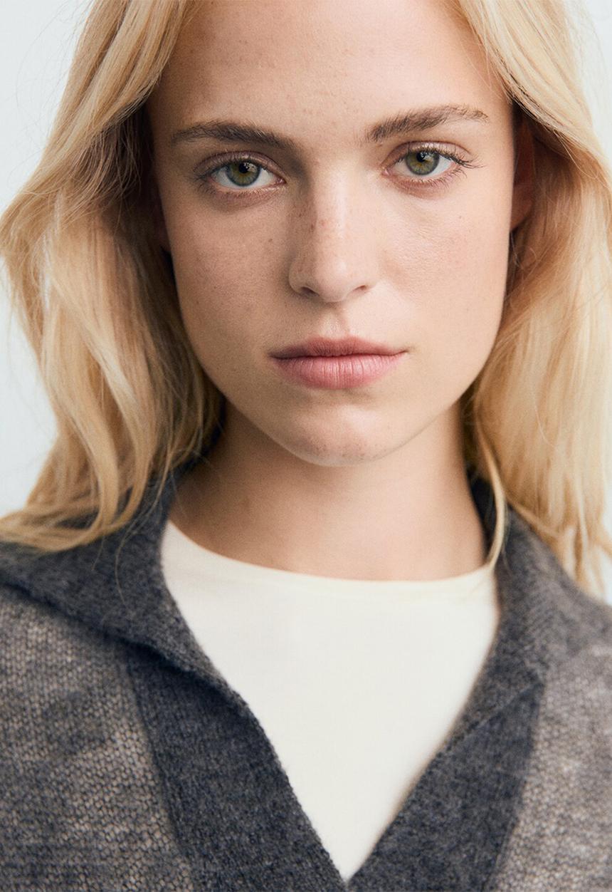 MANGO - Sweater polito - gray