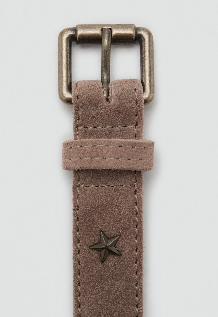 MANGO - Belt danielab - light/pastel brown