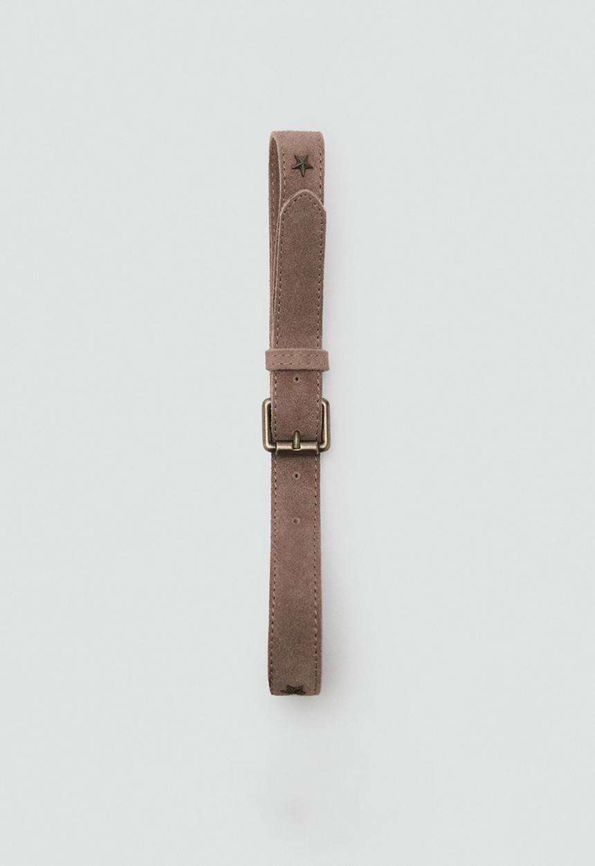 MANGO - Belt danielab - light/pastel brown