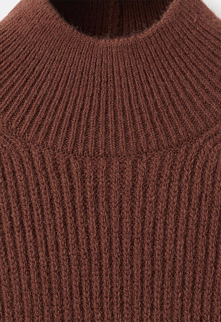 MANGO - Sweater choco - brown