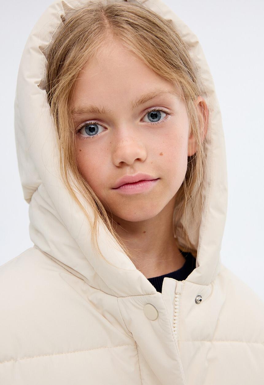 MANGO - Puffer coat tina - light beige