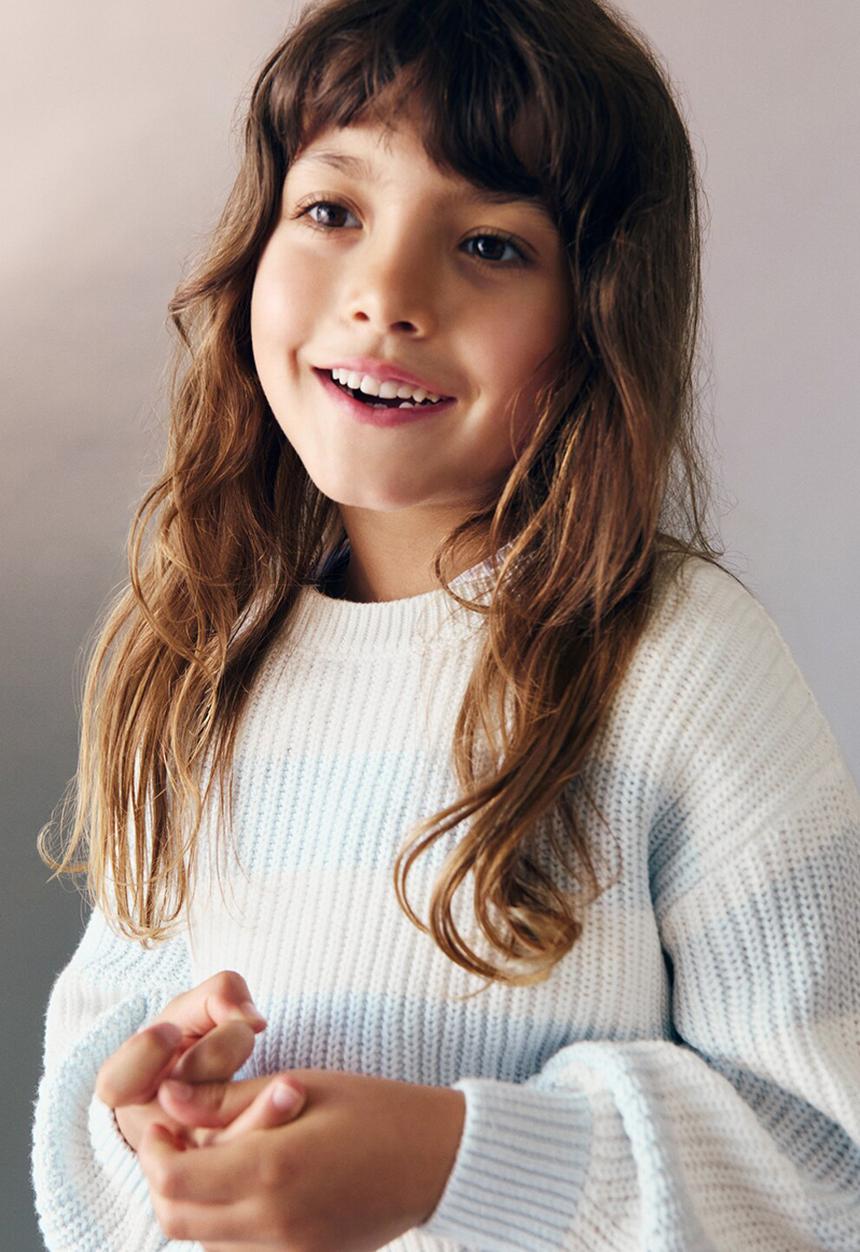 MANGO - Sweater beatriz - natural