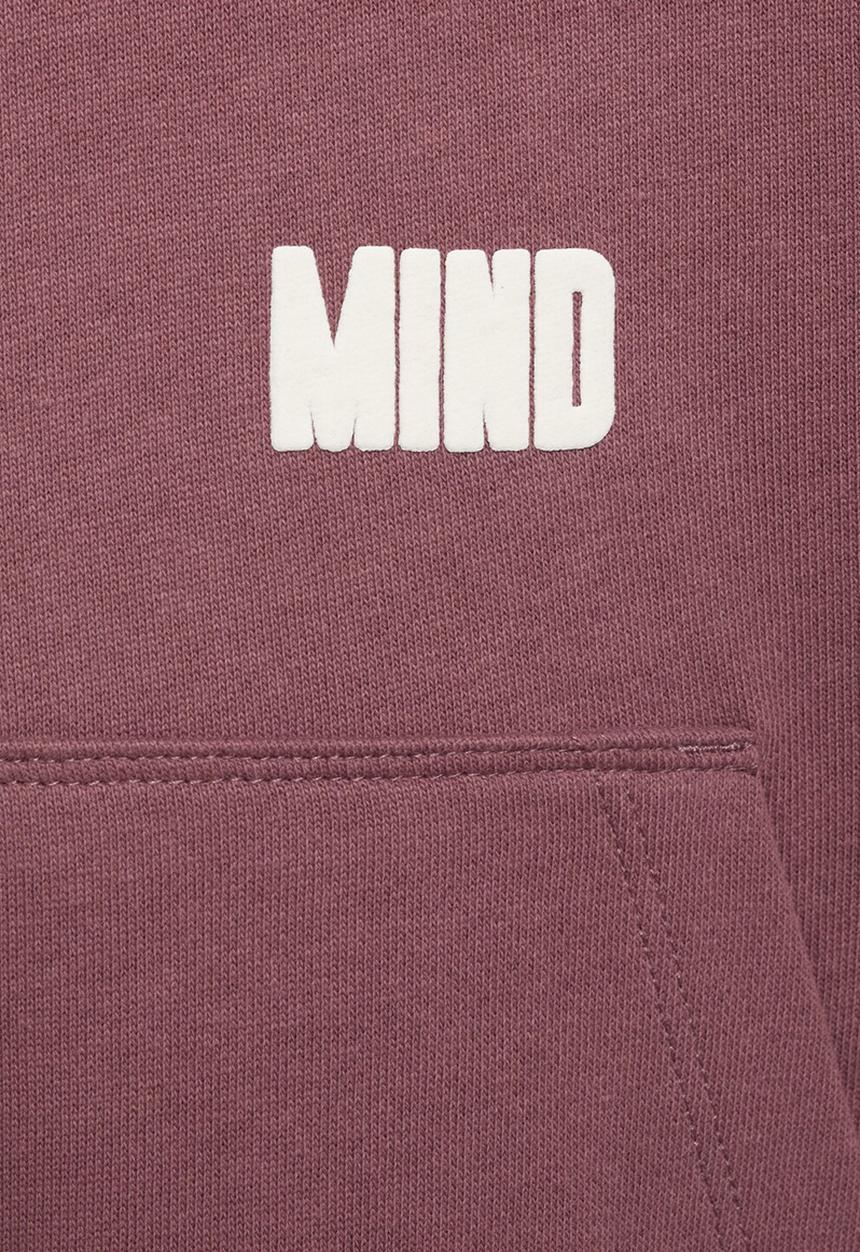 MANGO - Sweatshirt free - dark red