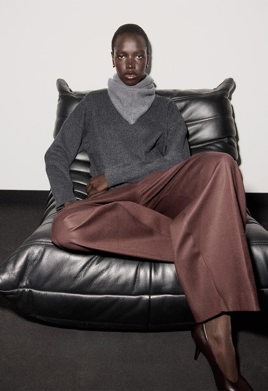 MANGO - Sweater ameli - charcoal