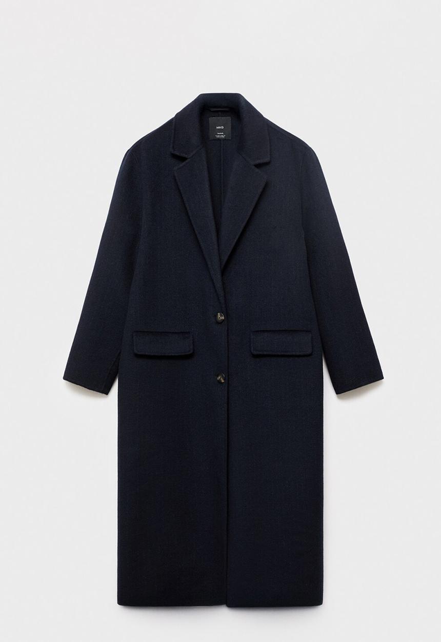 MANGO - Coat vilto - navy