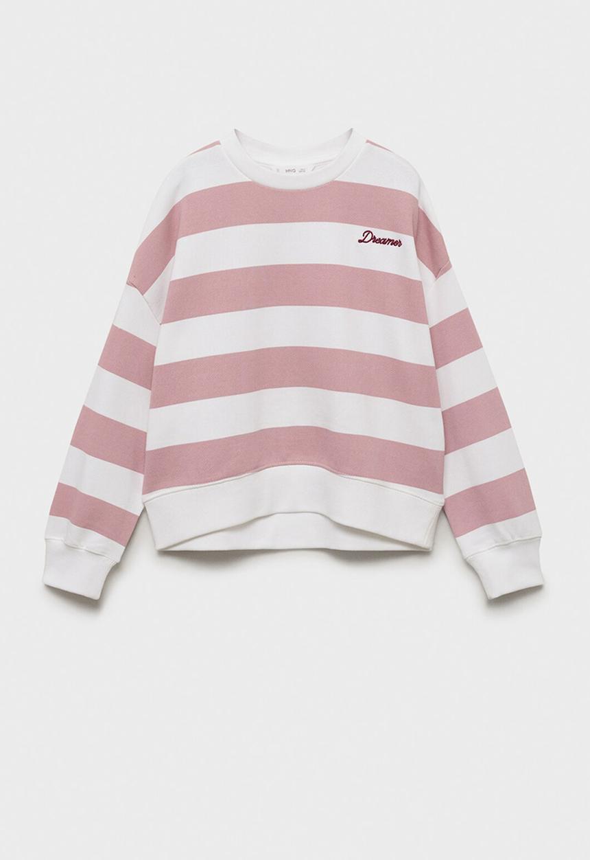 MANGO - Sweatshirt dreamer - pink