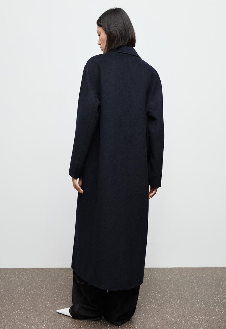 MANGO - Coat vilto - navy