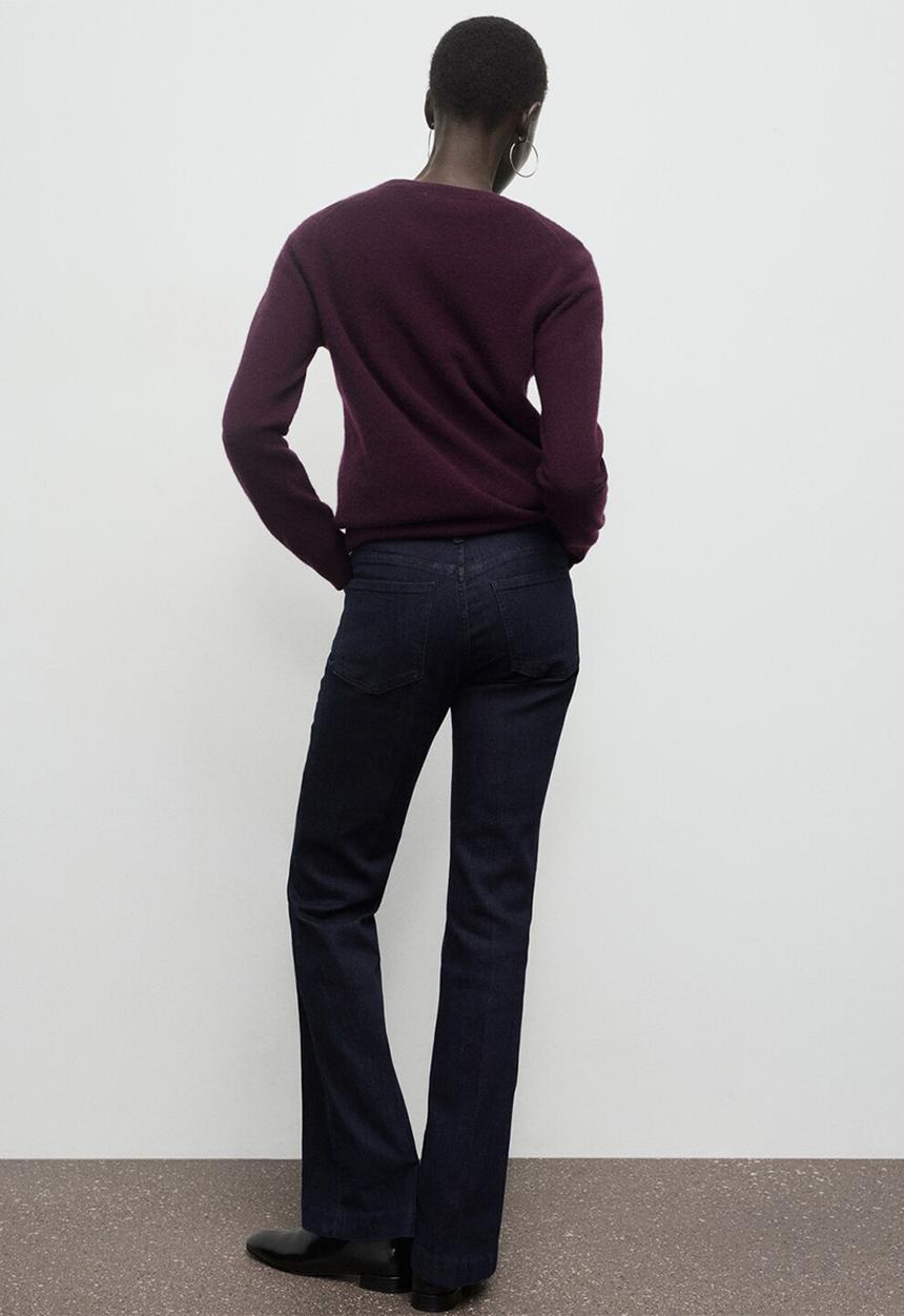 MANGO - Jeans jolene - open blue