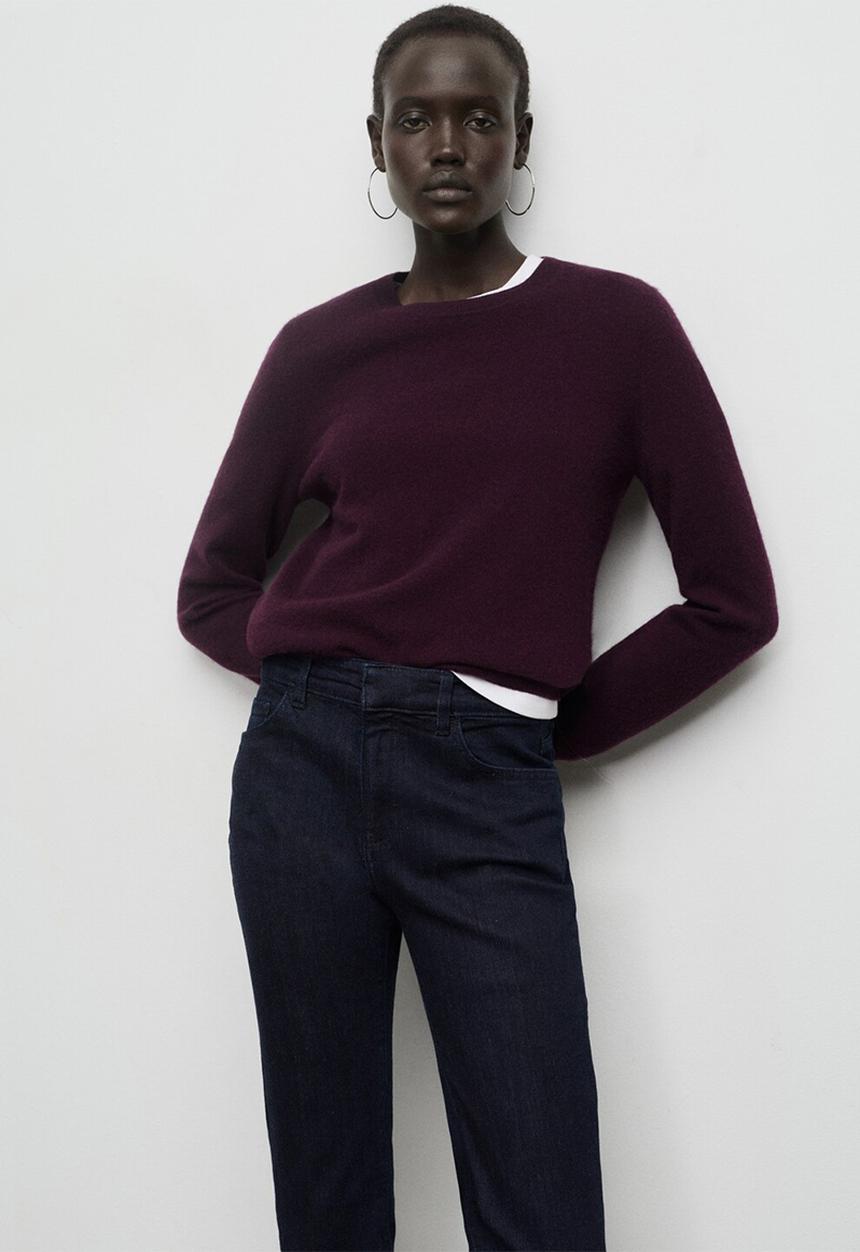 MANGO - Jeans jolene - open blue