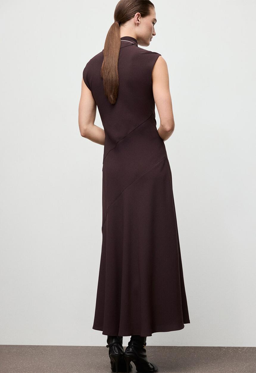 MANGO - Dress coco - brown