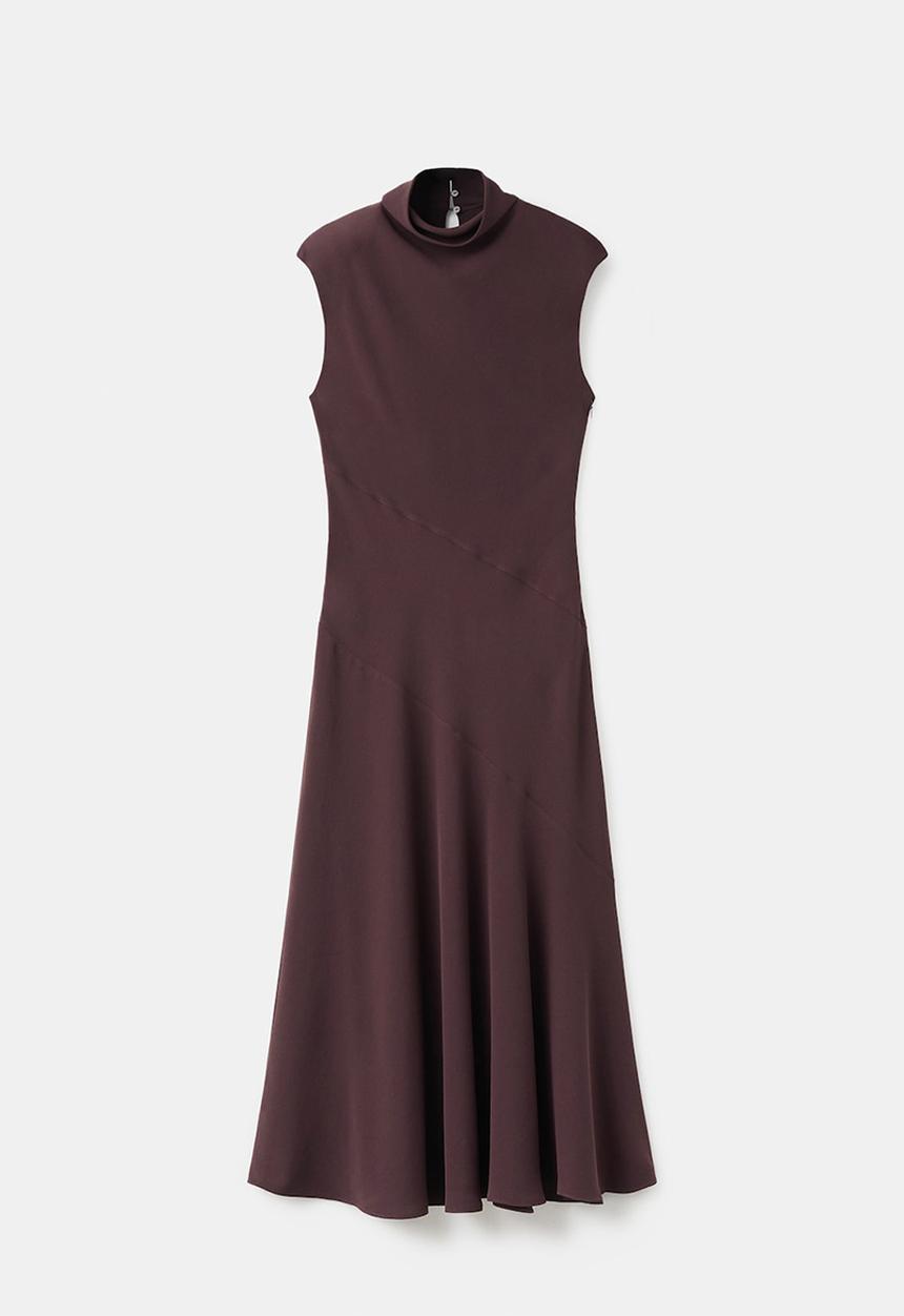 MANGO - Dress coco - brown