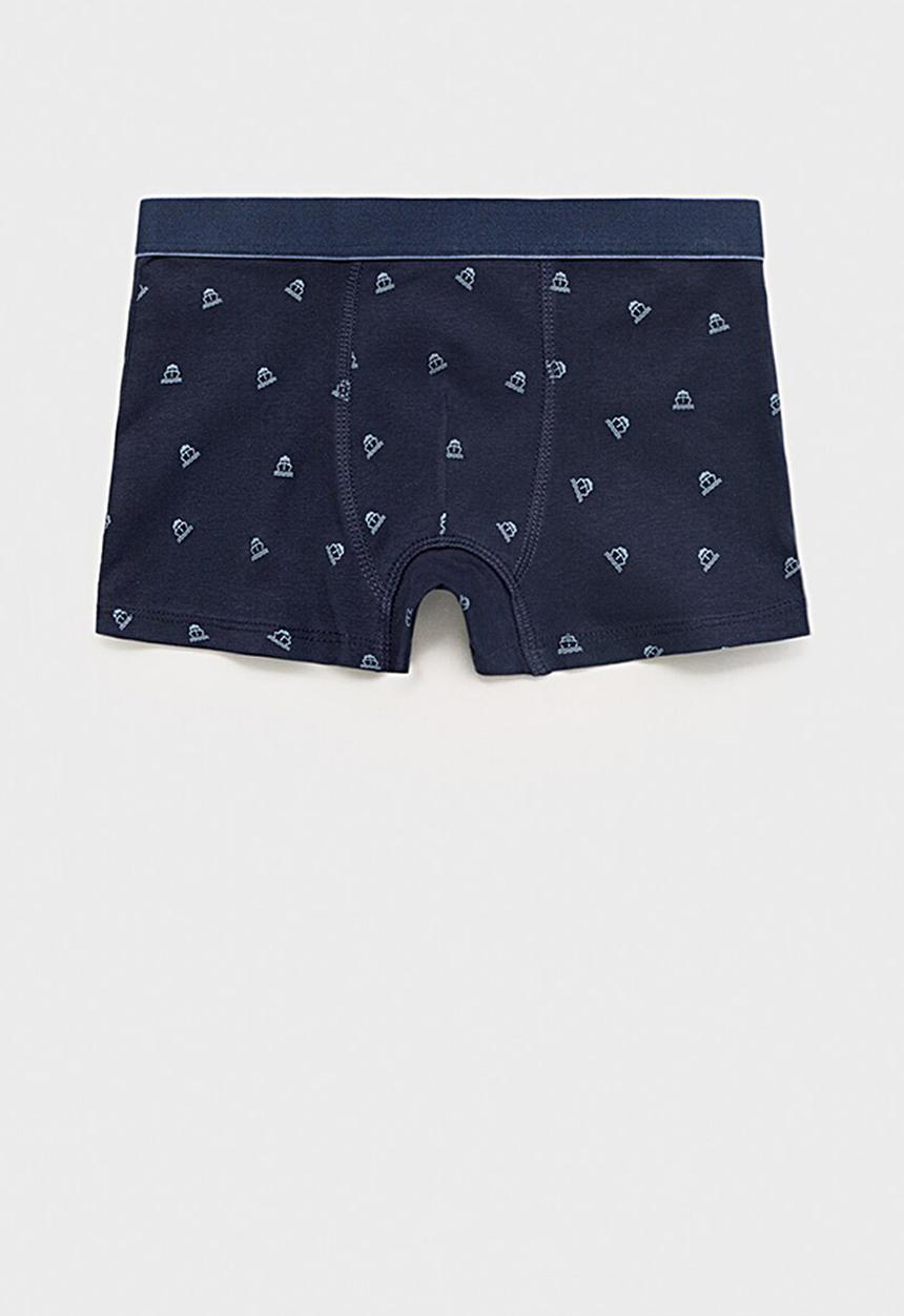 MANGO - Boxers travel - medium blue