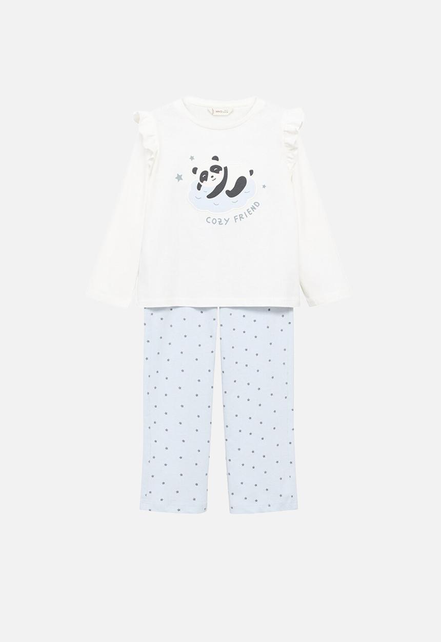 MANGO - Pyjama pandita - natural