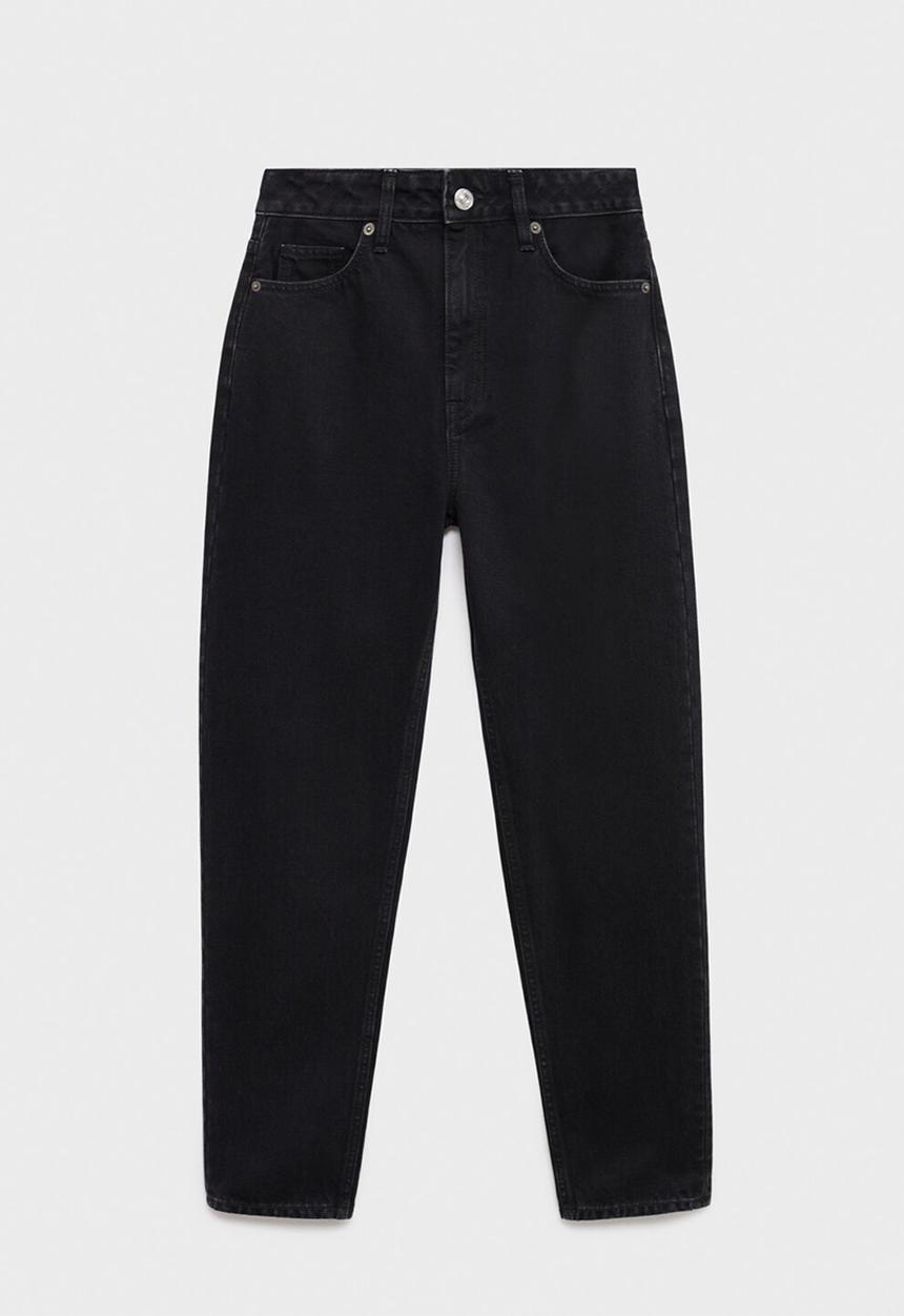 MANGO - Jeans Mom2000 - Open Grey