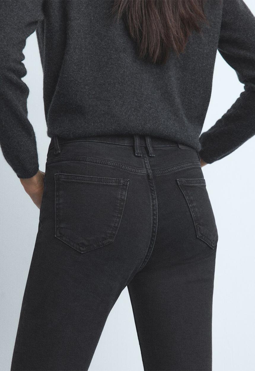 MANGO - Jeans Newisa - Open Gray