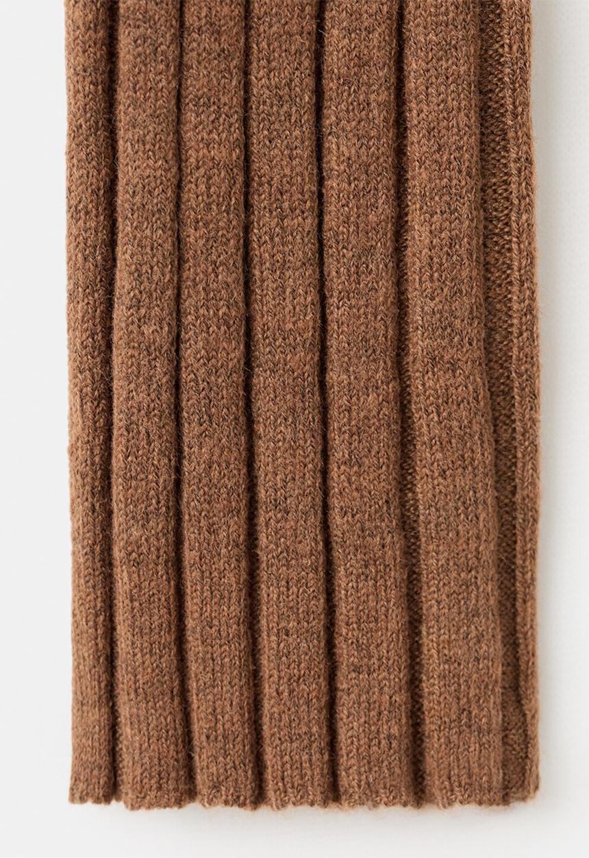 MANGO - Cardigan flurry - dark brown