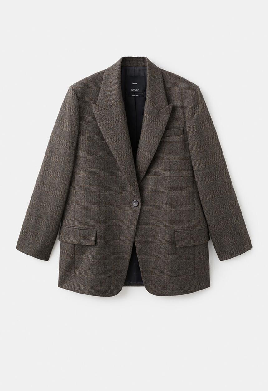 MANGO - Blazer beth - brown