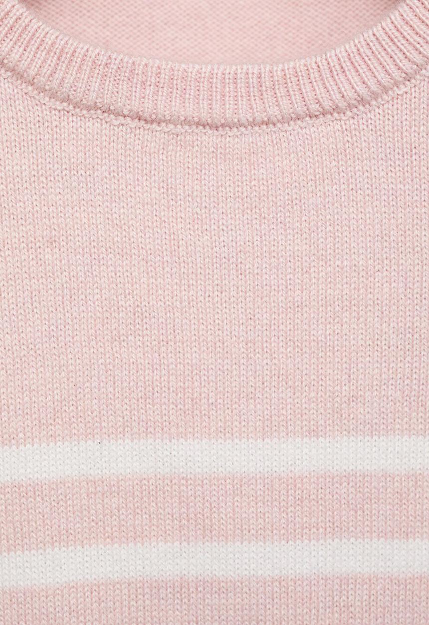 MANGO - Sweater gales - light pastel pink