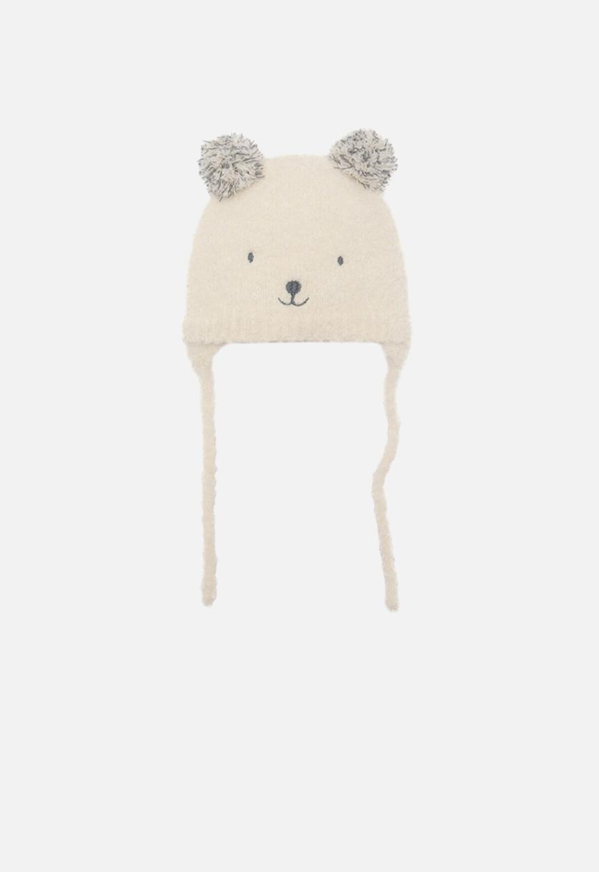 MANGO - Beanie oso - Light Beige