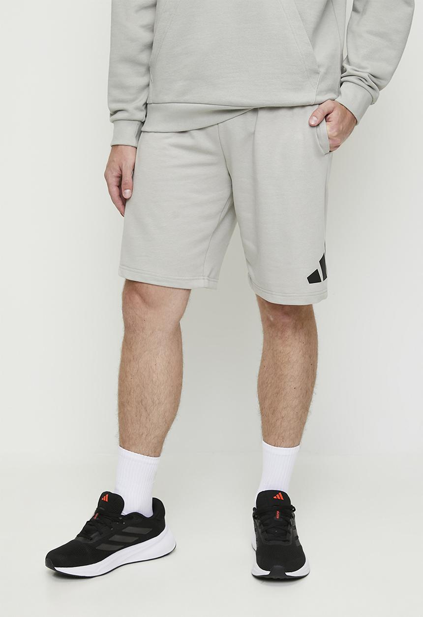 adidas Performance - Big Logo SJ Shorts - Metal Grey