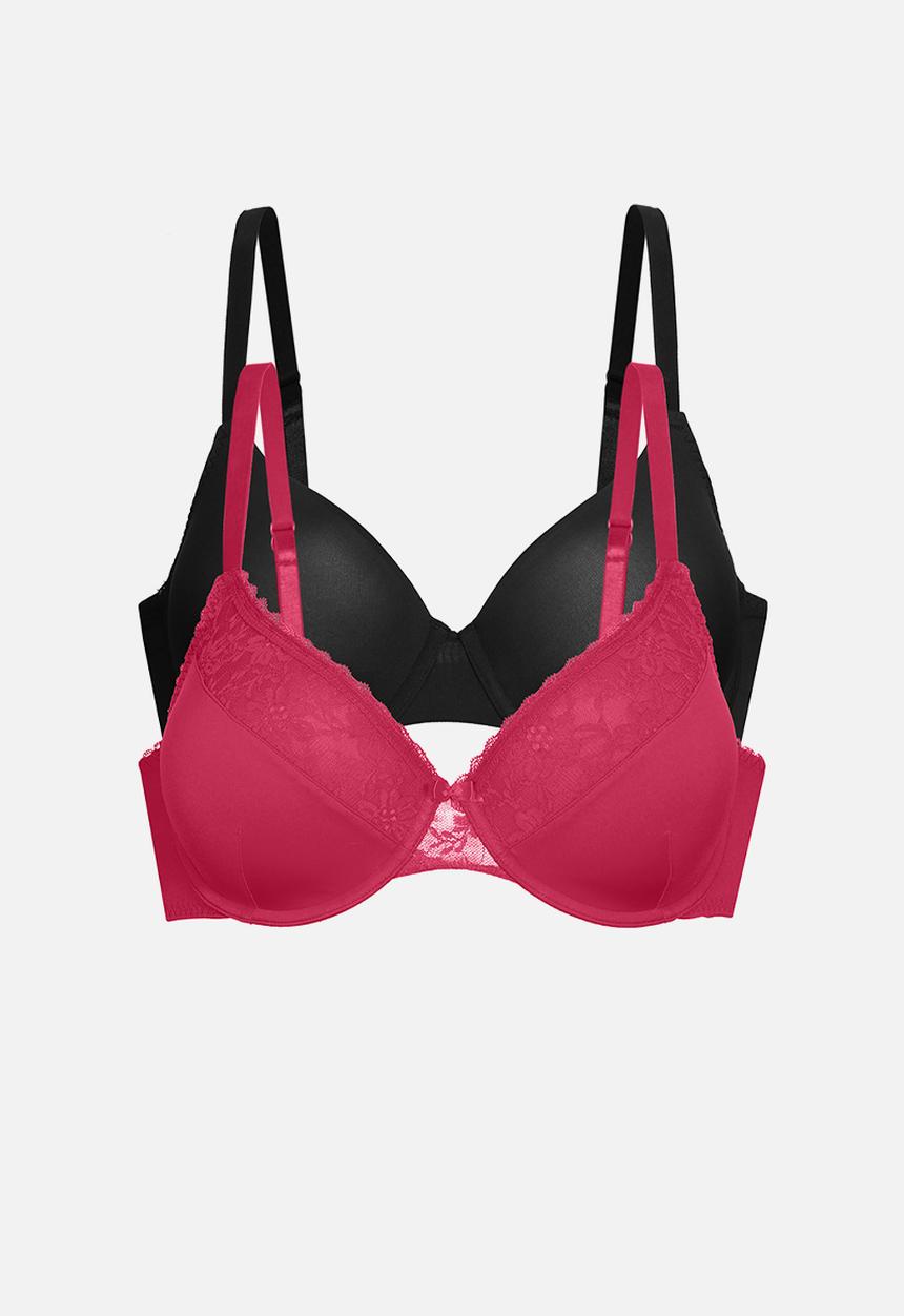 DORINA - Sonia-2pp demi - red/black