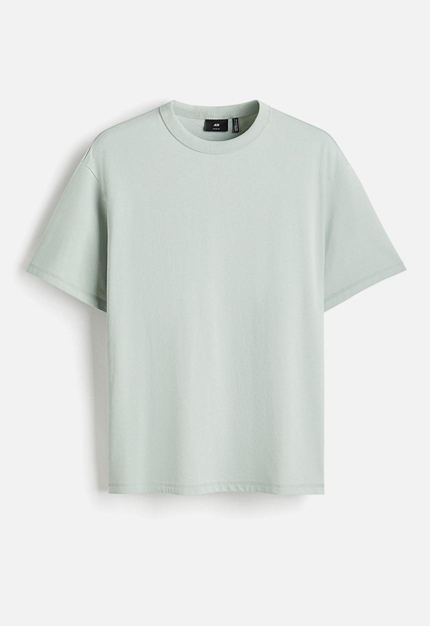 H&M - Coolmax® loose fit t-shirt - mint green