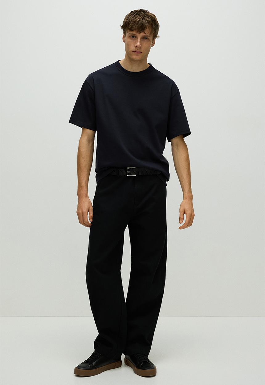 H&M - Coolmax® loose fit t-shirt - navy blue