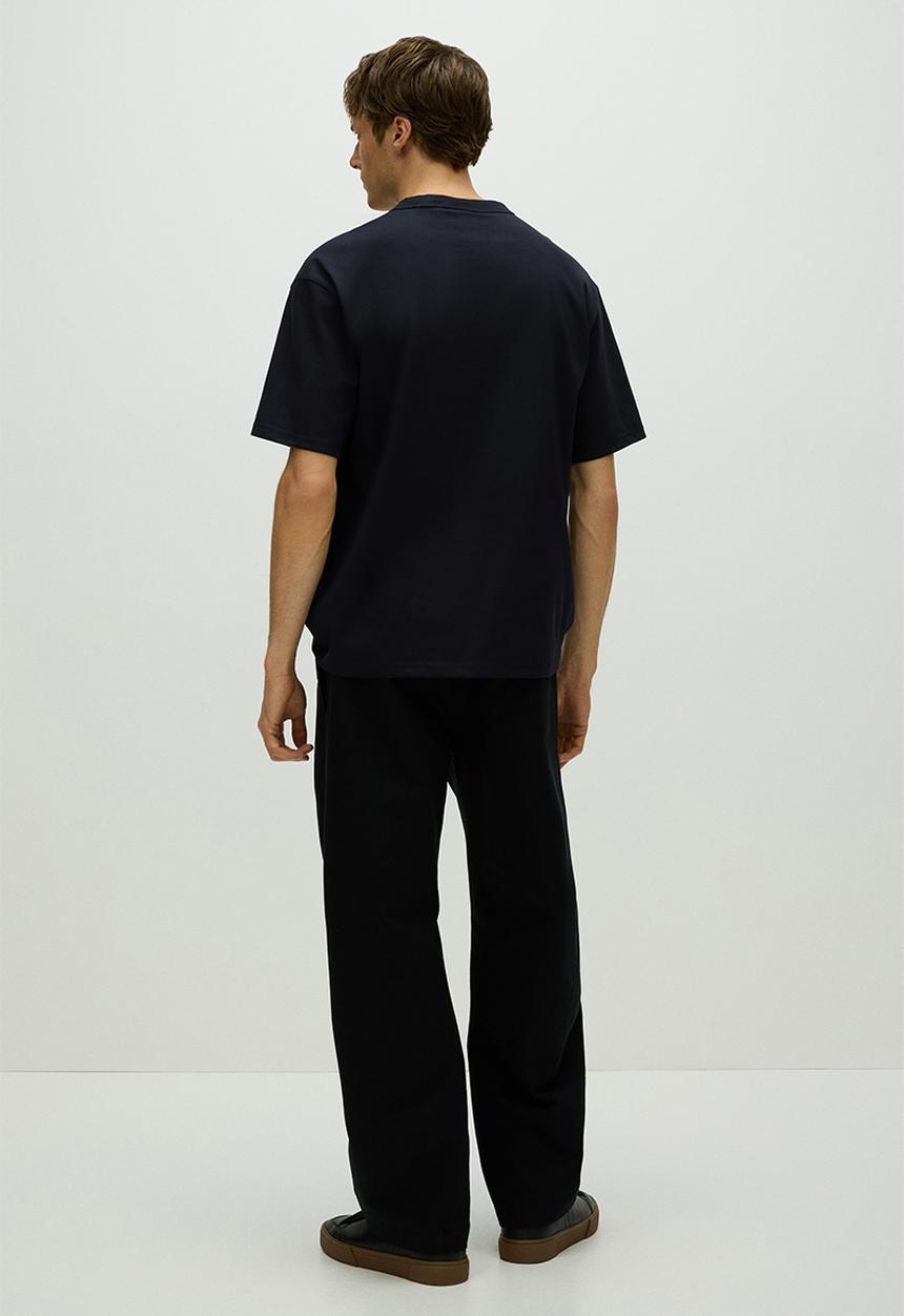 H&M - Coolmax® loose fit t-shirt - navy blue