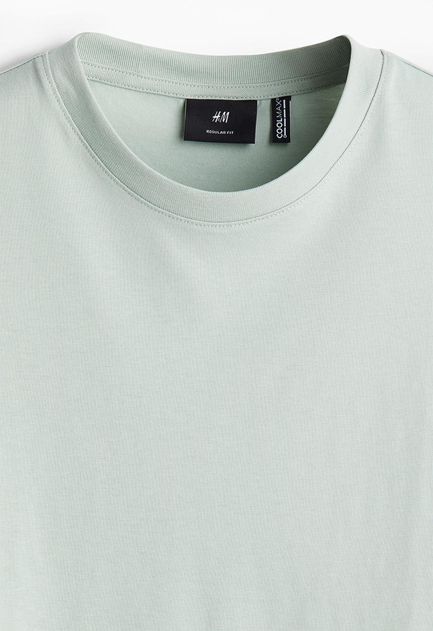 H&M - Coolmax® regular fit t-shirt - mint green