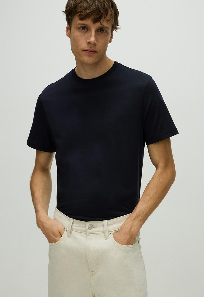 H&M - Coolmax® regular fit t-shirt - navy blue
