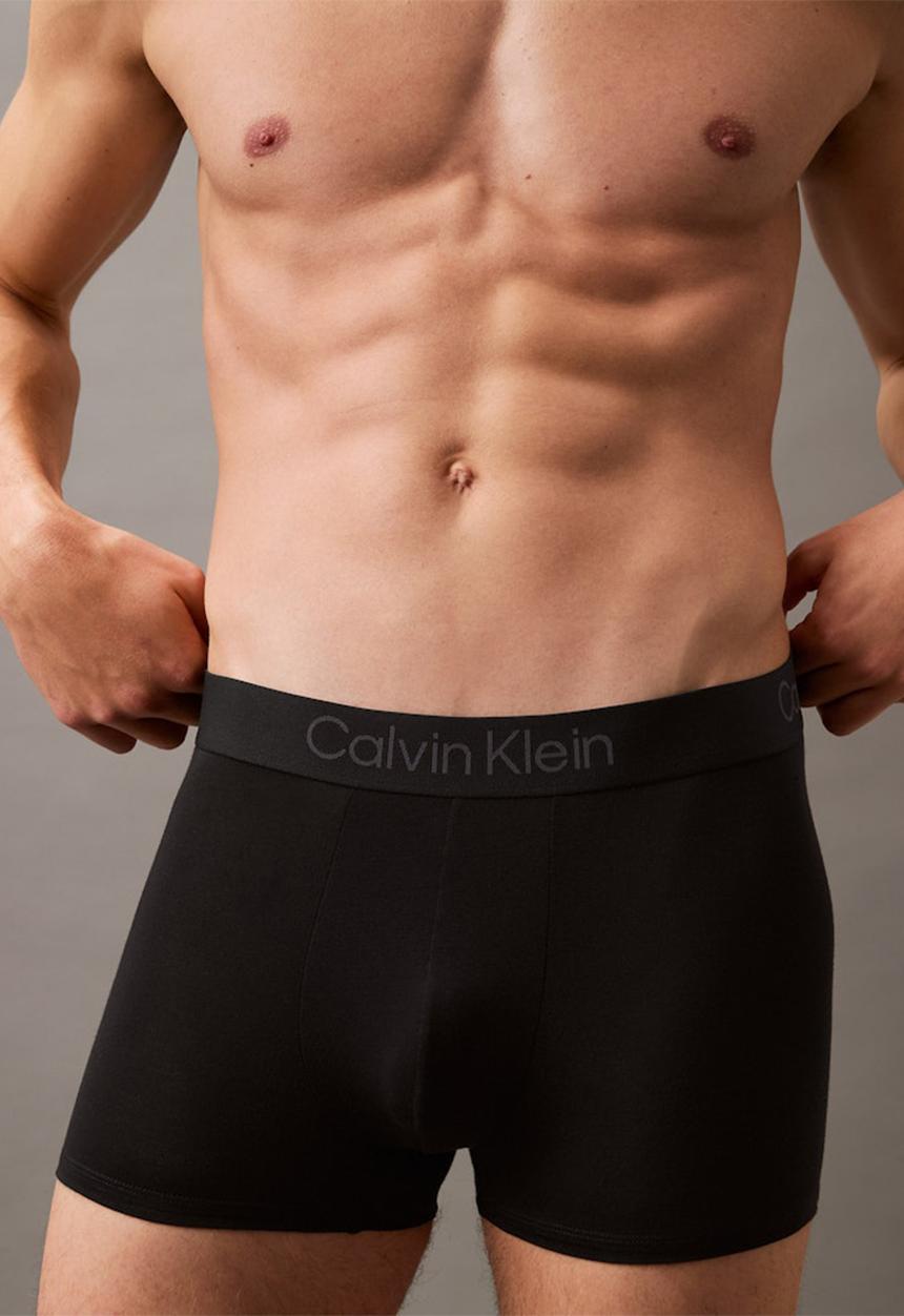 Calvin Klein - Trunk 3Pk - Black, Shoreline, Grey Heather