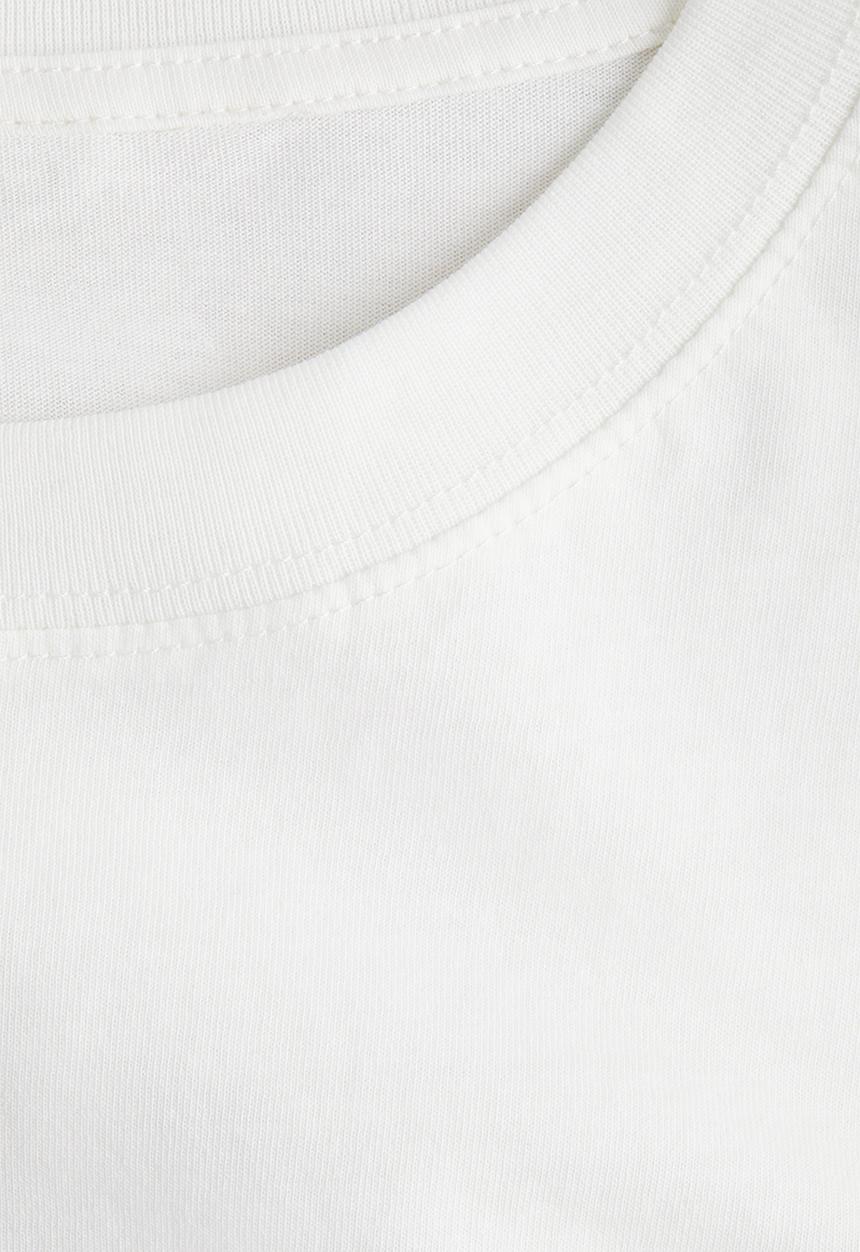H&M - Printed t-shirt - white fish