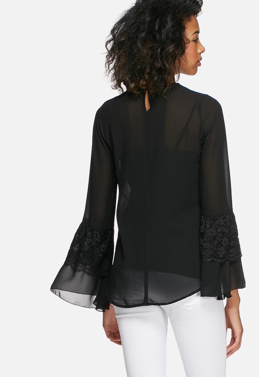 dailyfriday - Lace trim top