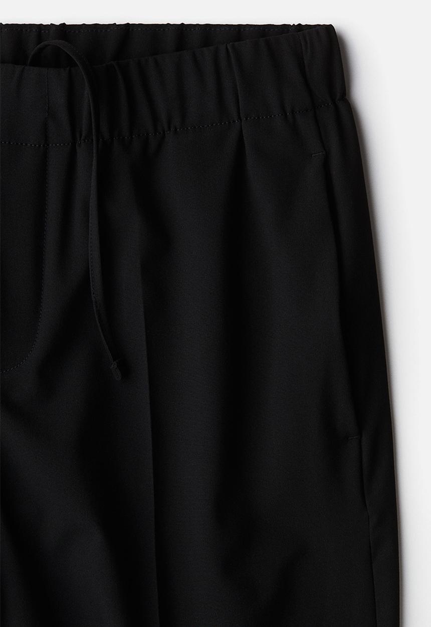 H&M - Relaxed fit trousers - black