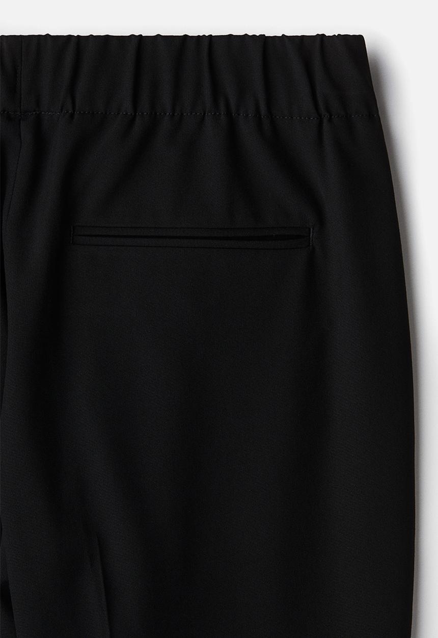 H&M - Relaxed fit trousers - black