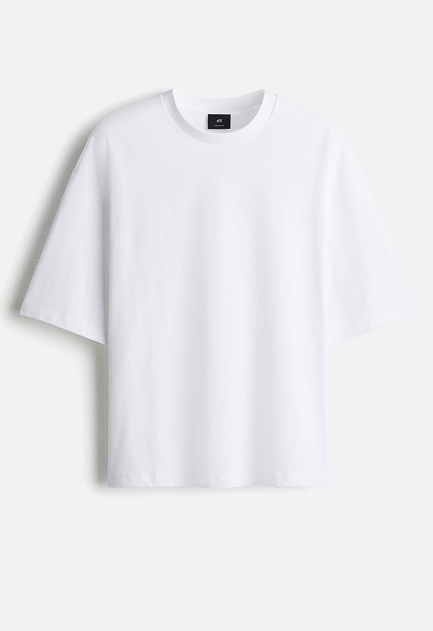 H&M - Oversized fit t-shirt - white