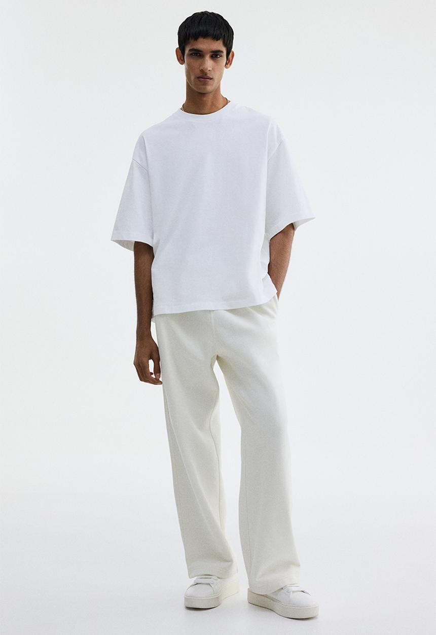 H&M - Oversized fit t-shirt - white